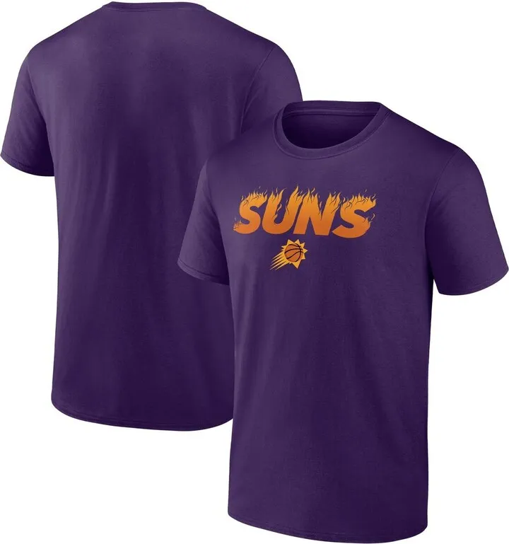 Men's Fanatics Branded Purple Phoenix Suns On Fire Hometown Collection T-shirt