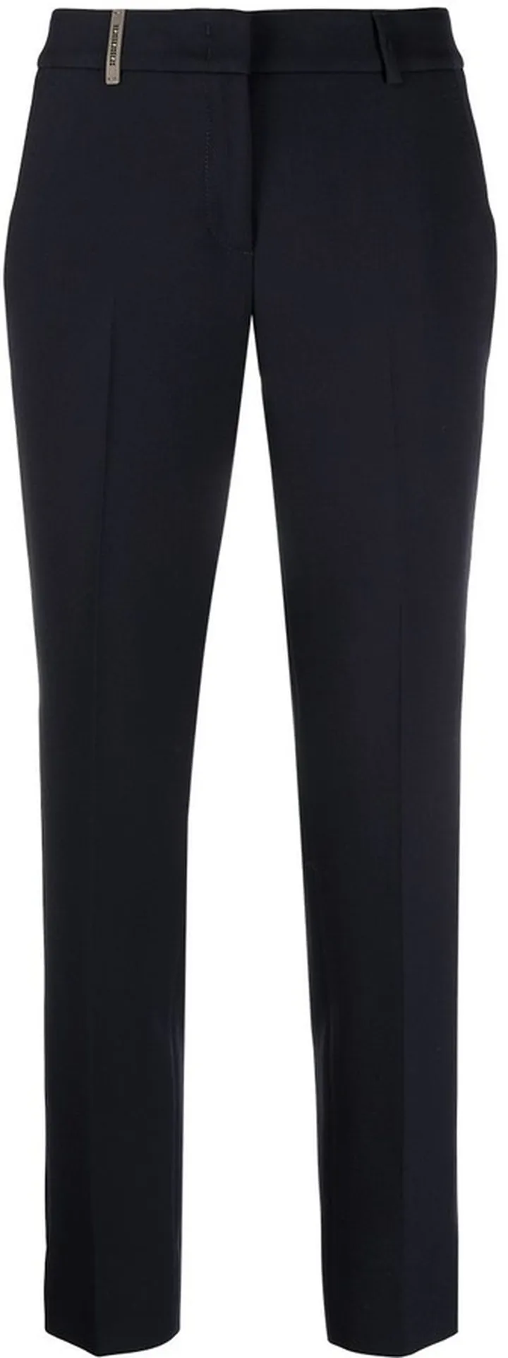 Slim Fit Cropped Trousers