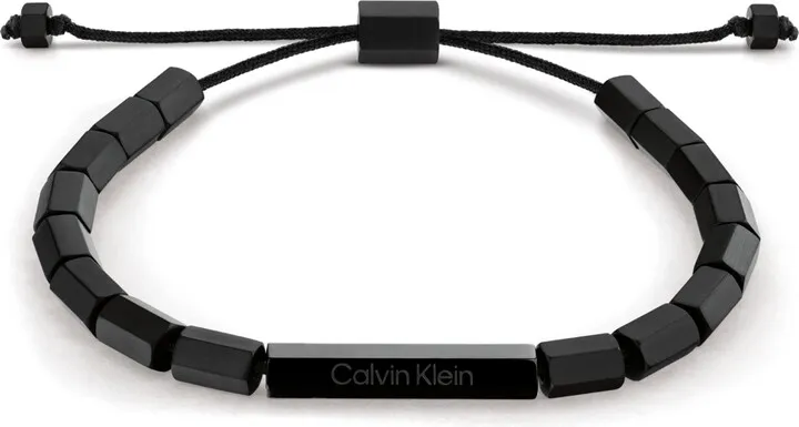 Calvin Klein Men's Beaded Bracelet