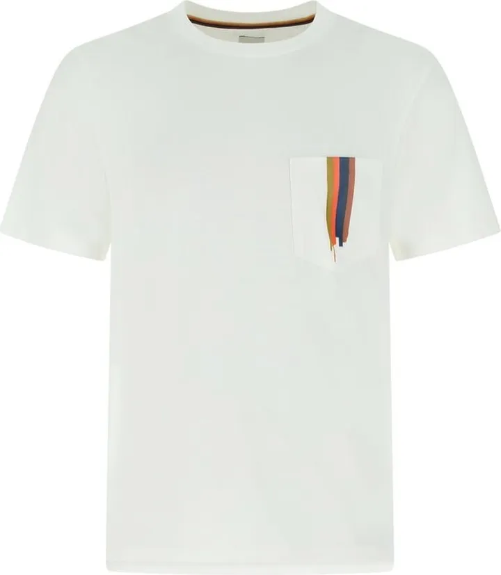 Paul Smith Stripe Detailed Crewneck T-Shirt