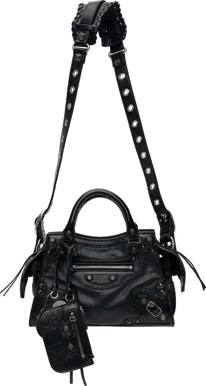 Balenciaga Black XS Neo Cagole Bag