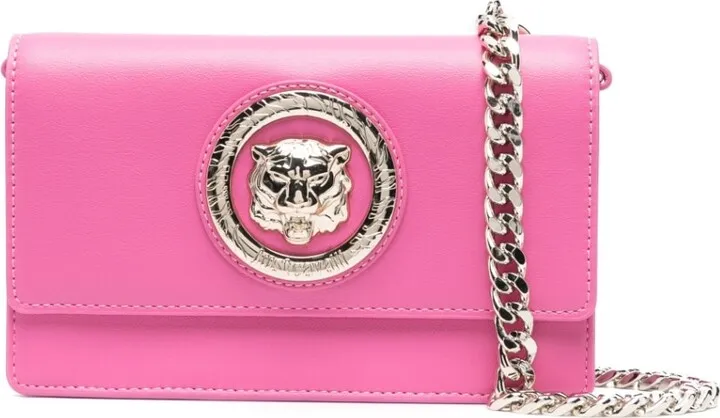 Tiger Head motif shoulder bag