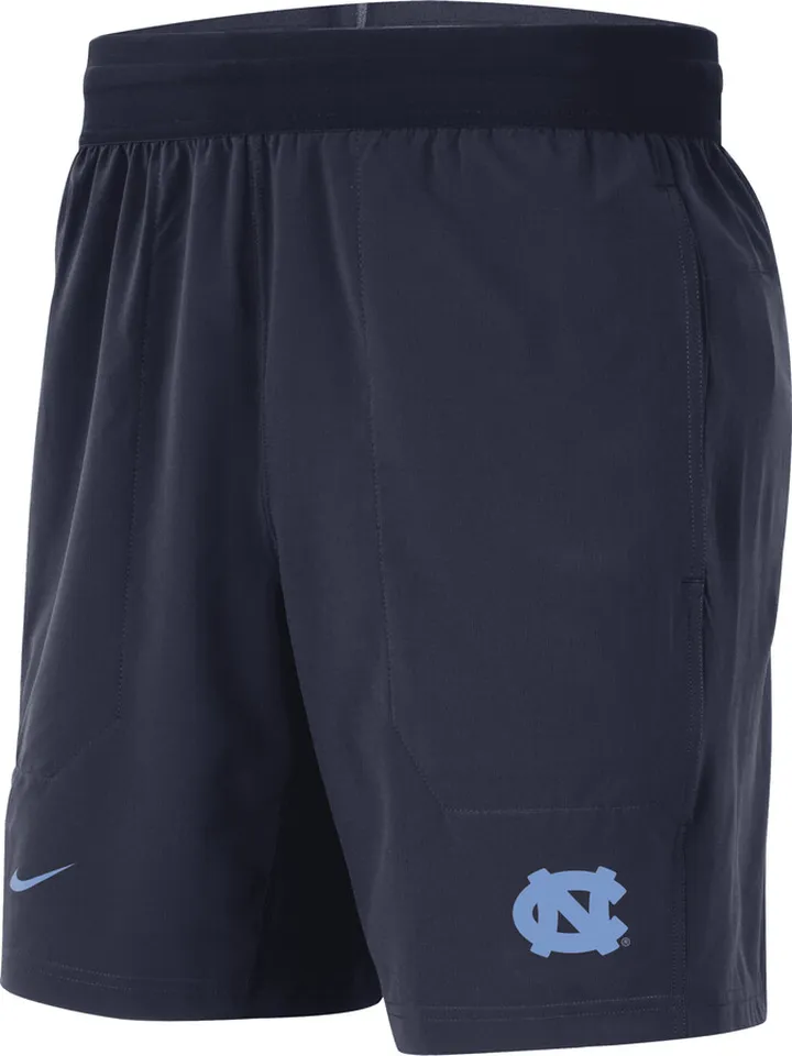 UNC Nike Men's Dri-FIT College Pocket Shorts in Blue