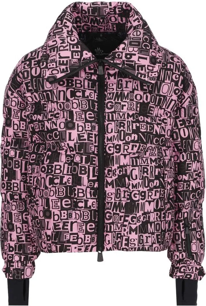 Moncler Grenoble Cluses Wide Collar Padded Jacket