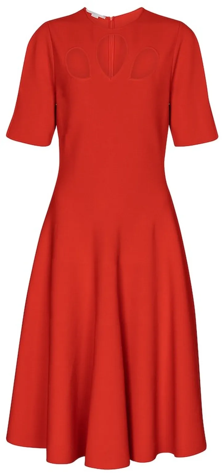 Cut-out midi dress