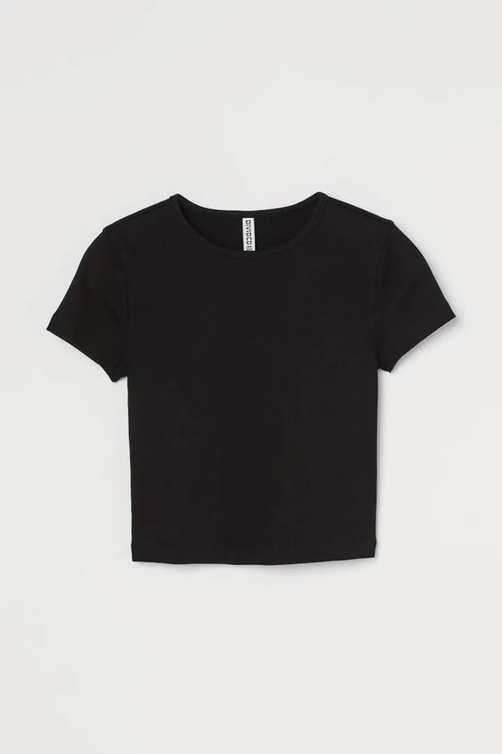 Ribbed Crop Top