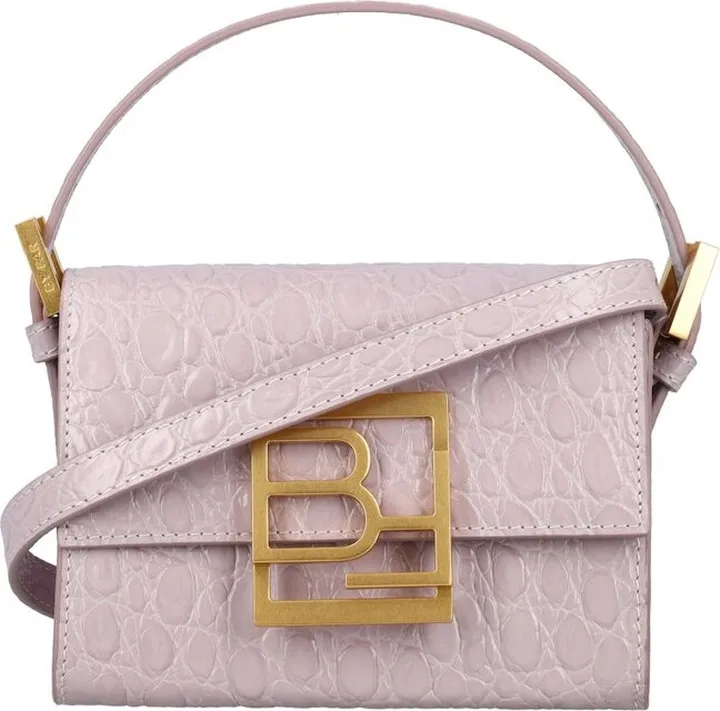 By Far Fran Embossed Shoulder Bag