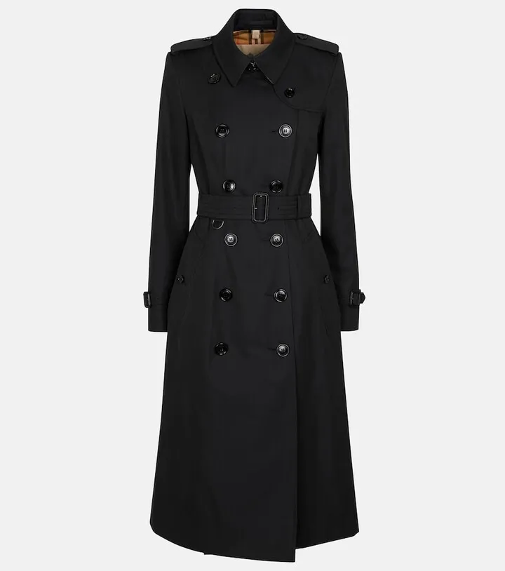 Chelsea gabardine trench coat