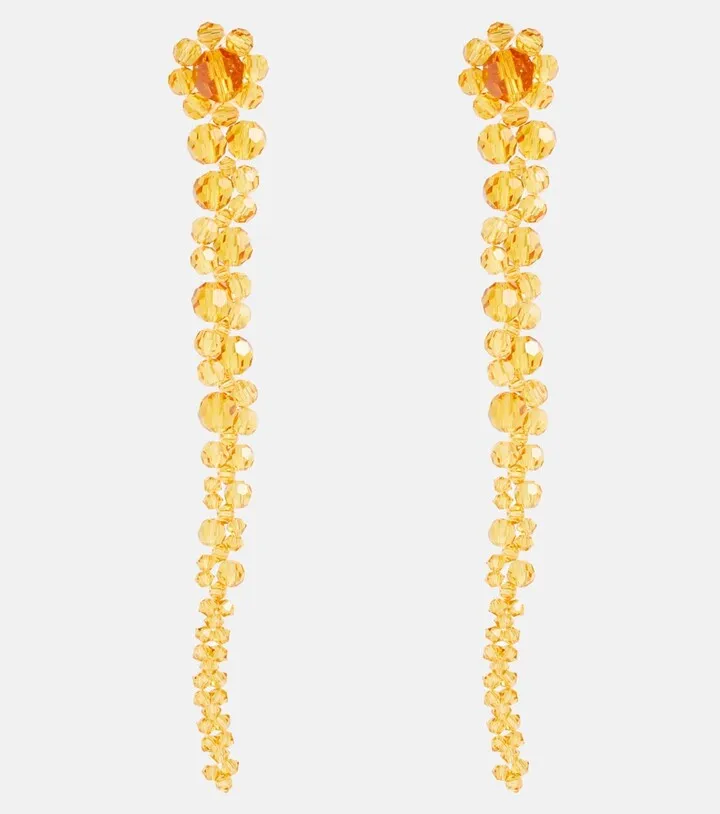 Crystal drop earrings