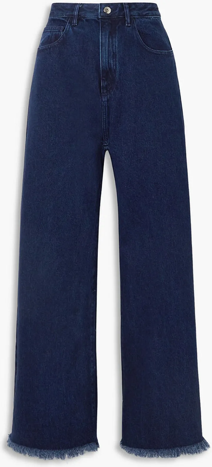 Frayed boyfriend jeans