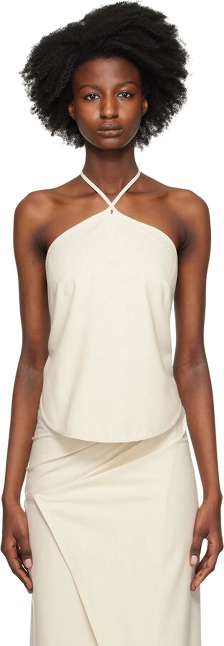 Baserange Off-White Ligo Camisole