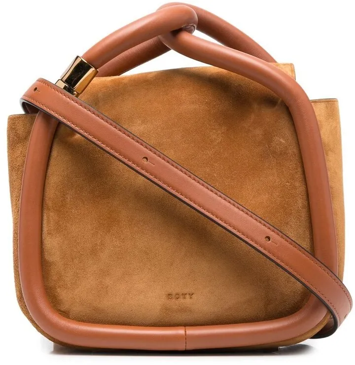 BOYY- Wonton 20 Color Block Suede Handbag