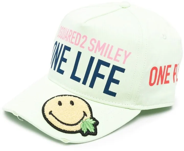 Patch-Appliqué Baseball Cap