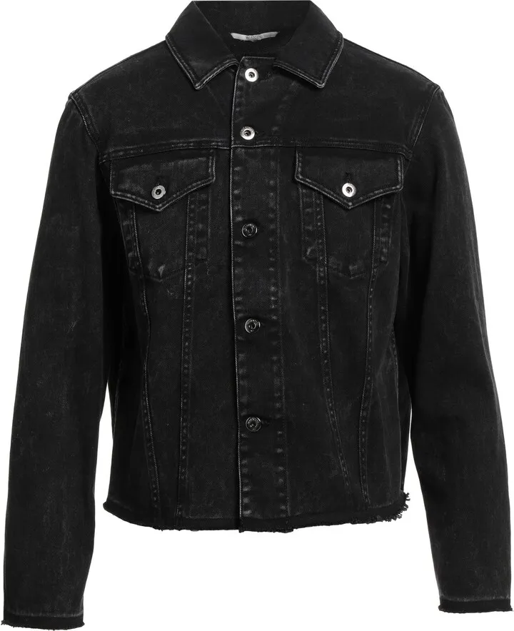 Denim Outerwear Black