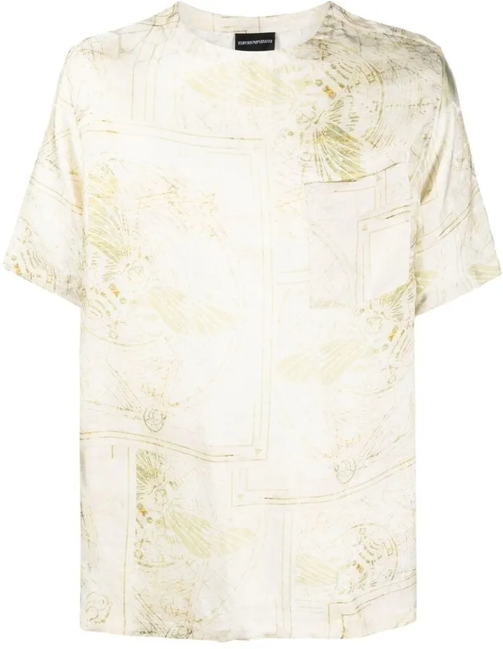 graphic-print short-sleeve T-shirt