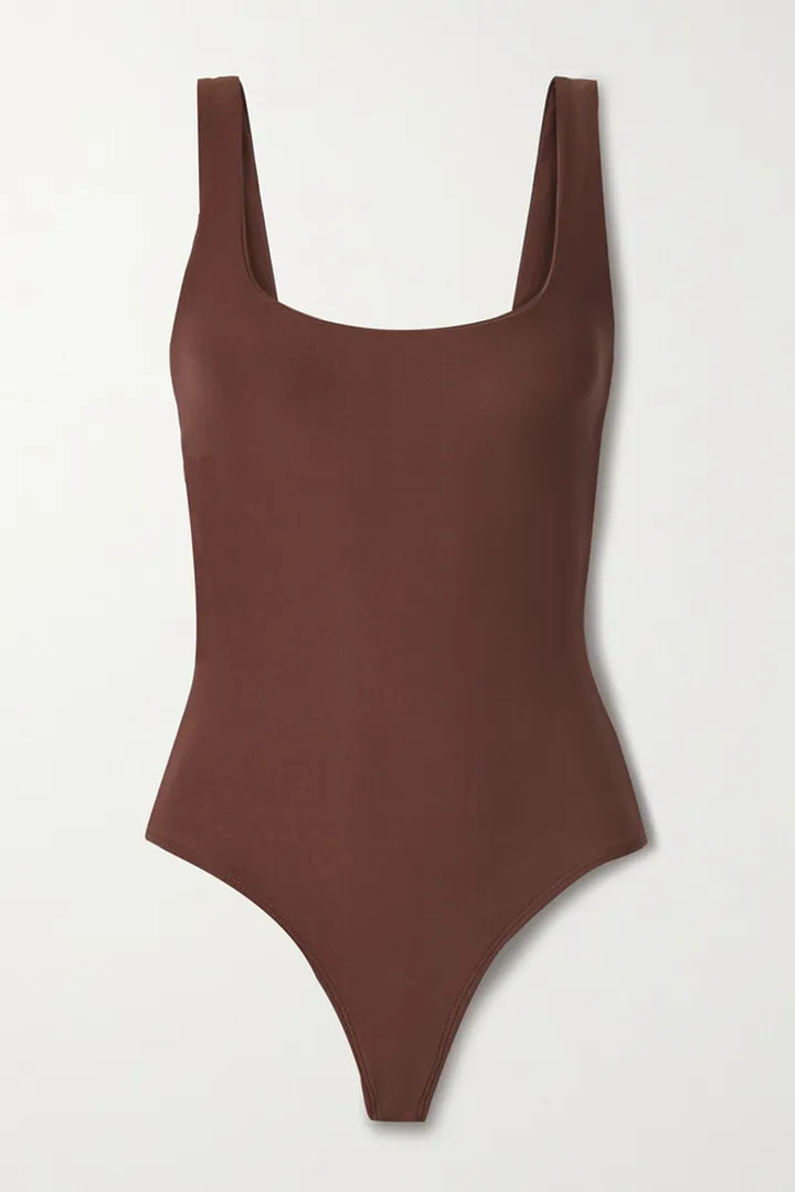 Alix NYC - Mott Stretch-jersey Bodysuit - Brown