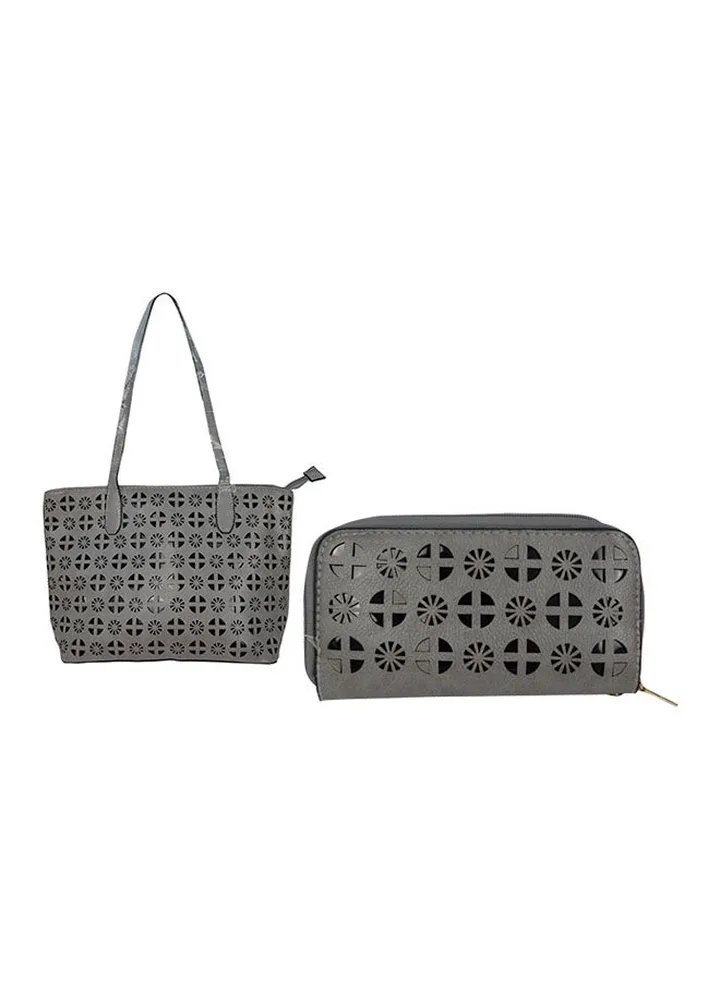 Tote Bag With Pouch Apricot