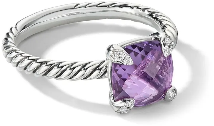 Chatelaine diamond ring