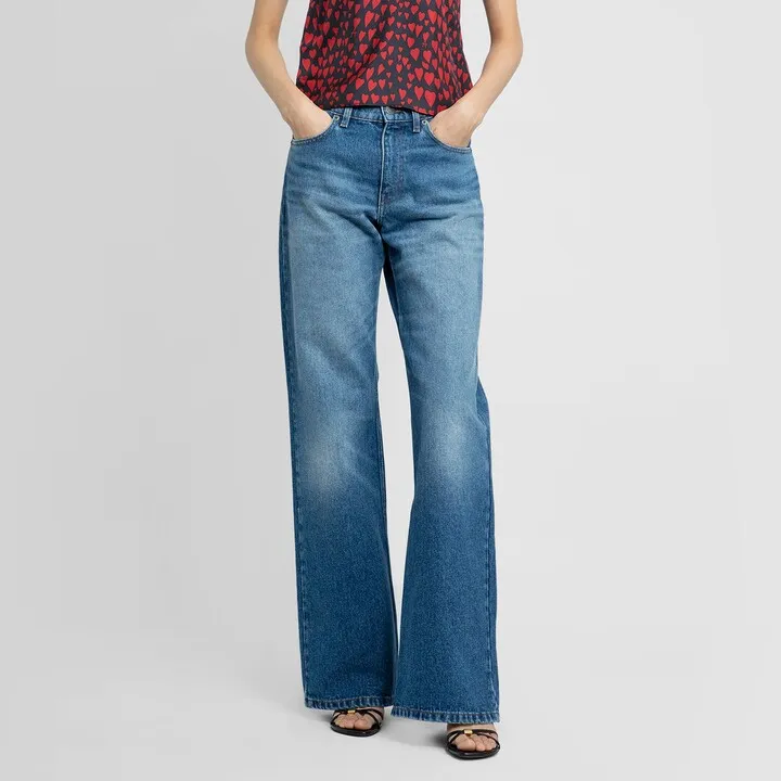 Ami Paris Woman Blue Jeans