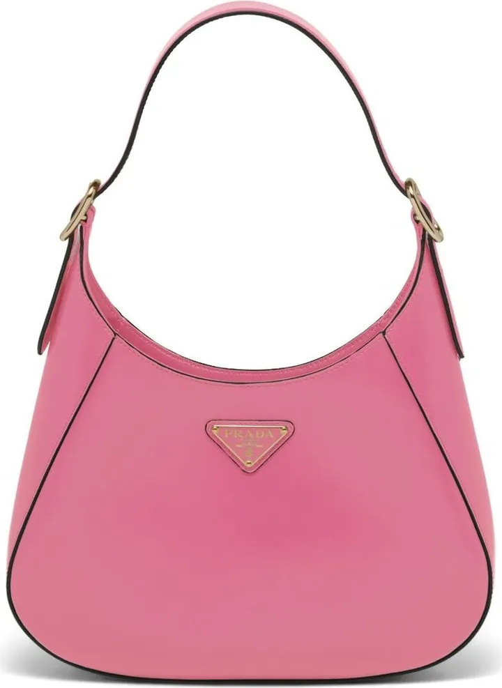 Calf-Leather Shoulder Bag