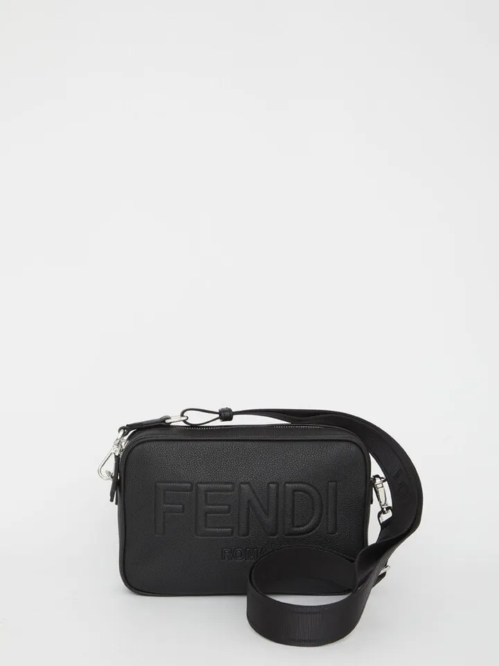 Logo Embossed Camera Bag