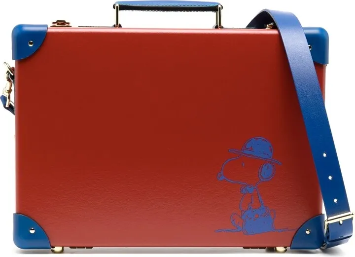Graphic-Print Briefcase
