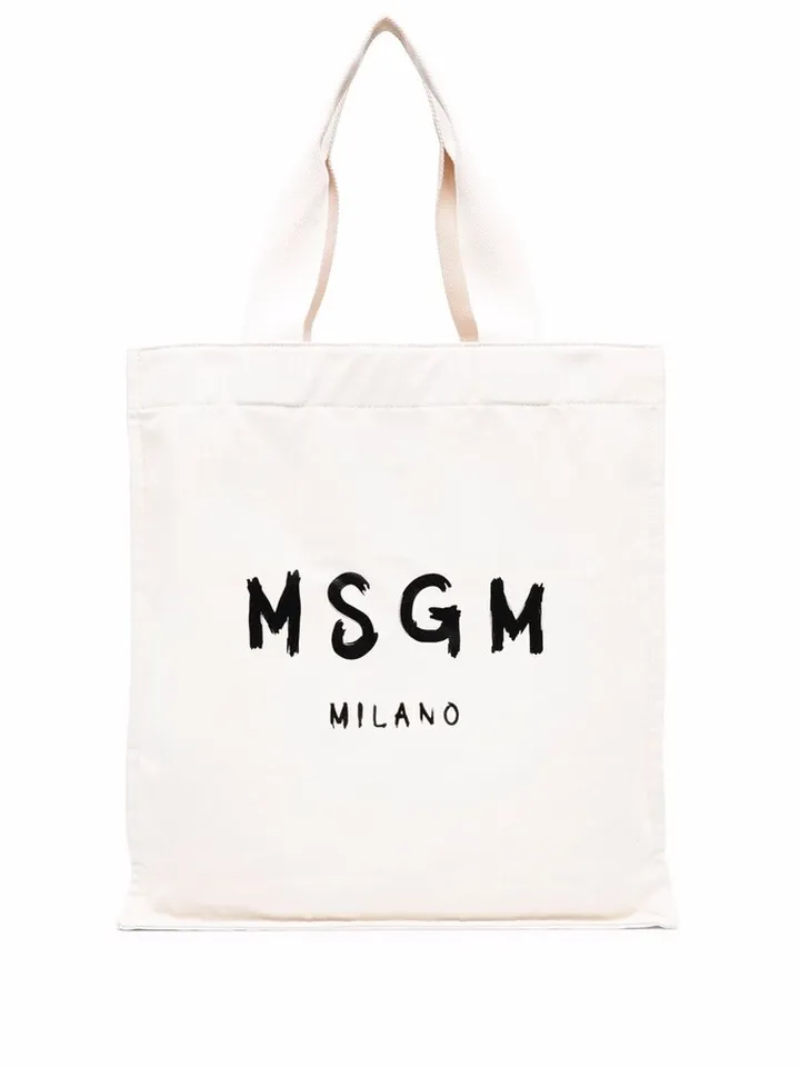 Logo-Print Tote Bag