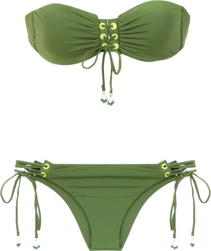 Lace Up Bikini