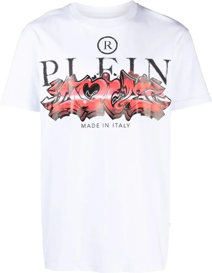 logo-print cotton T-shirt