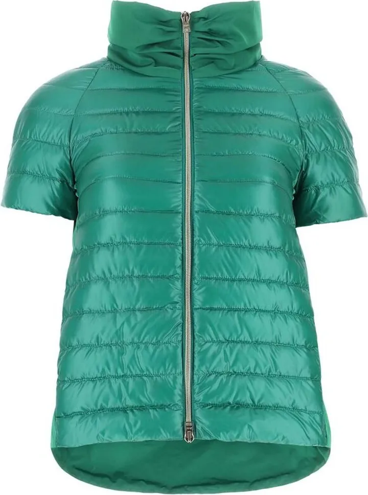 Herno High-Neck Short-Sleeved Padded Jacket