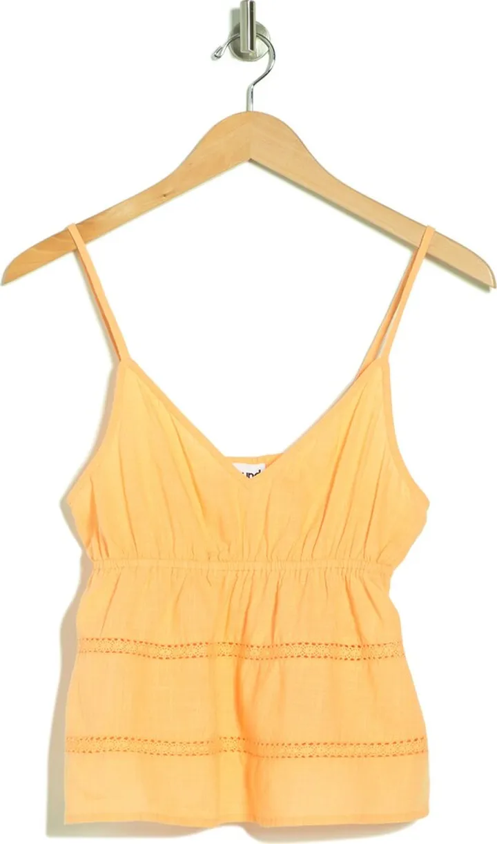 Tiered Cotton Camisole