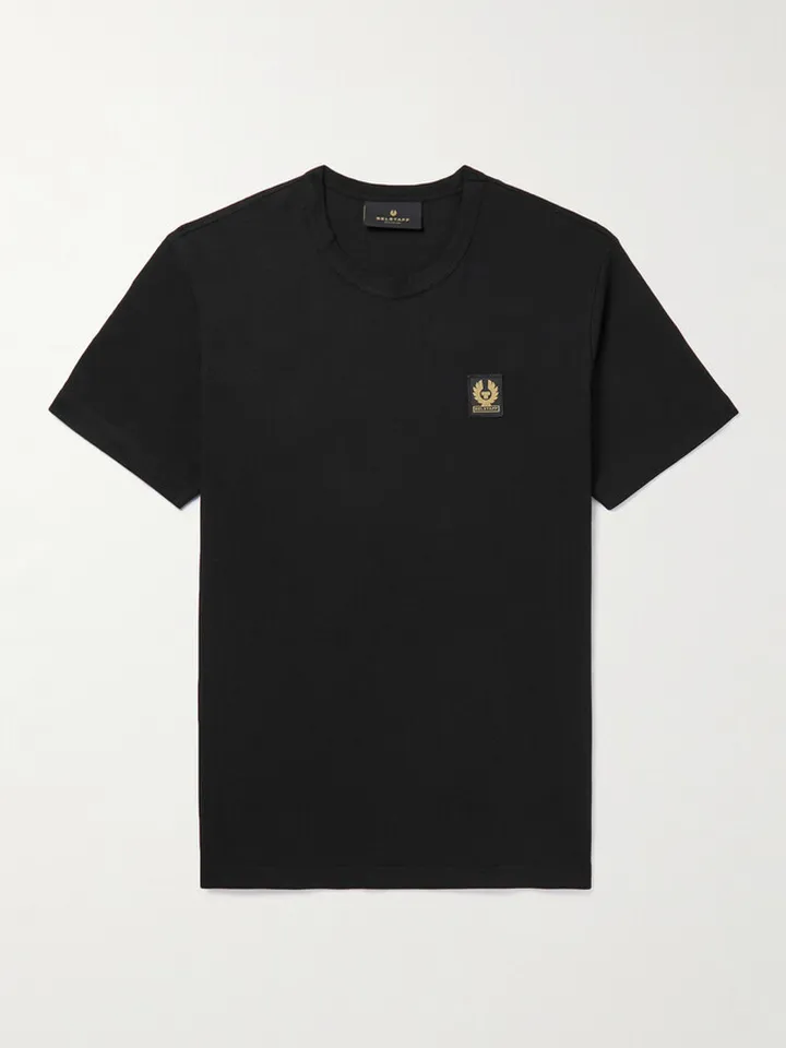 Logo-Appliquéd Cotton-Jersey T-Shirt