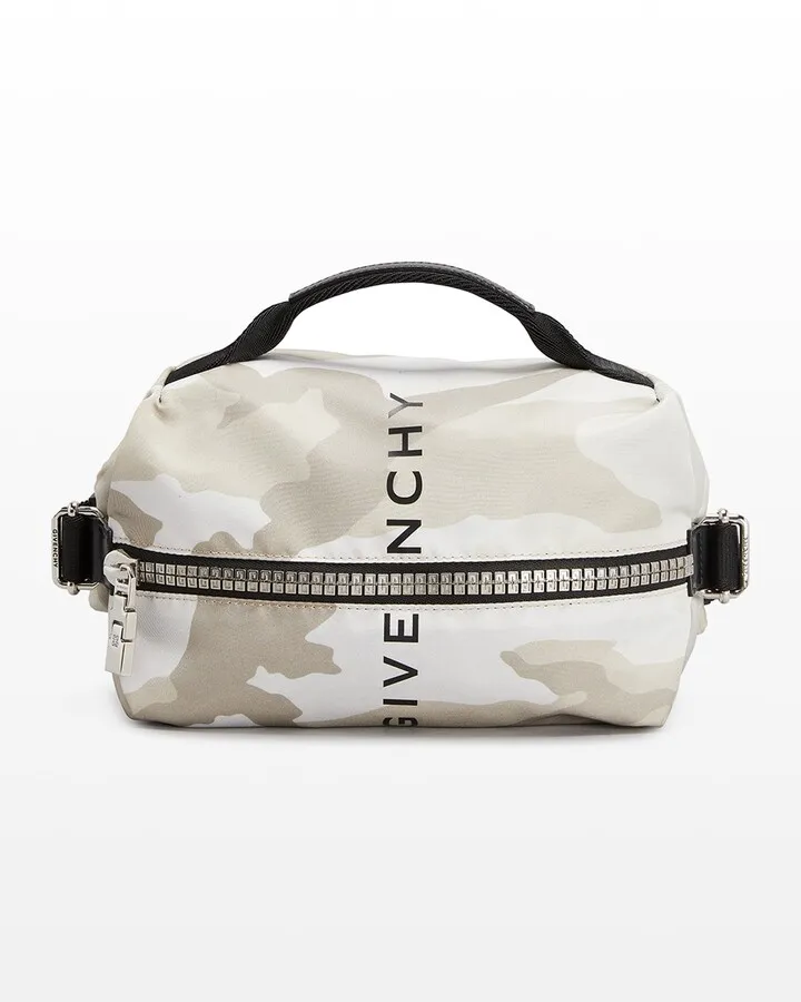 Men's G-Zip Bumbag Camouflage Logo Belt Bag