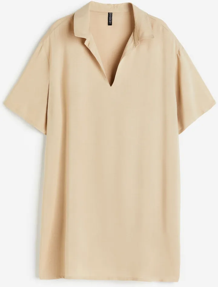 Pullover Shirt Dress