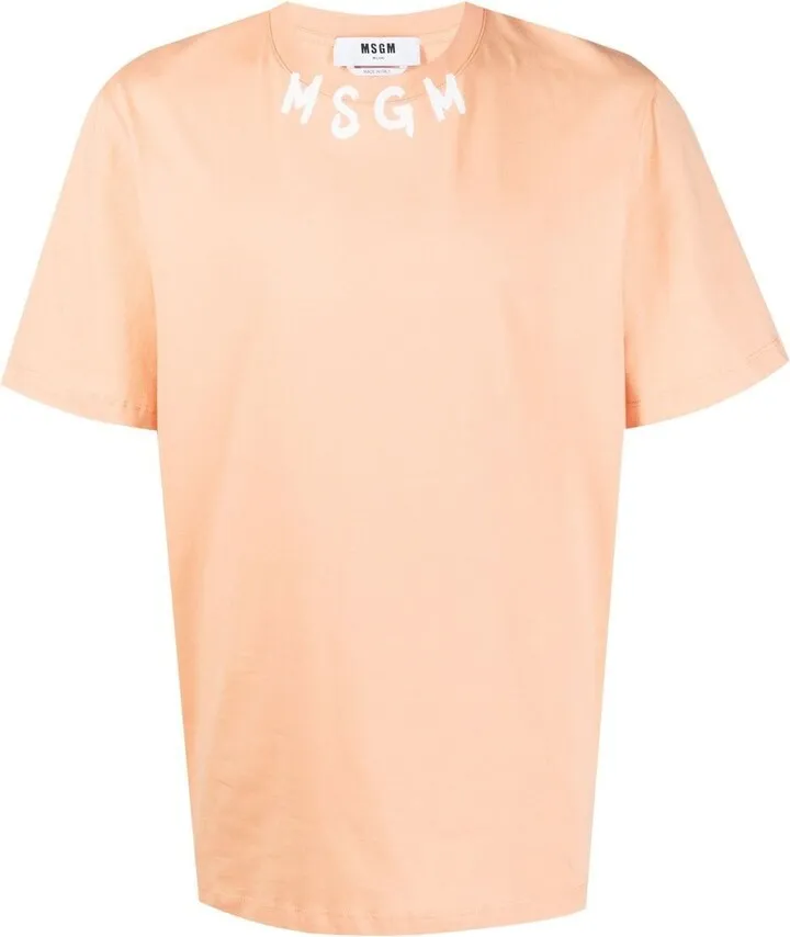logo-print cotton T-shirt