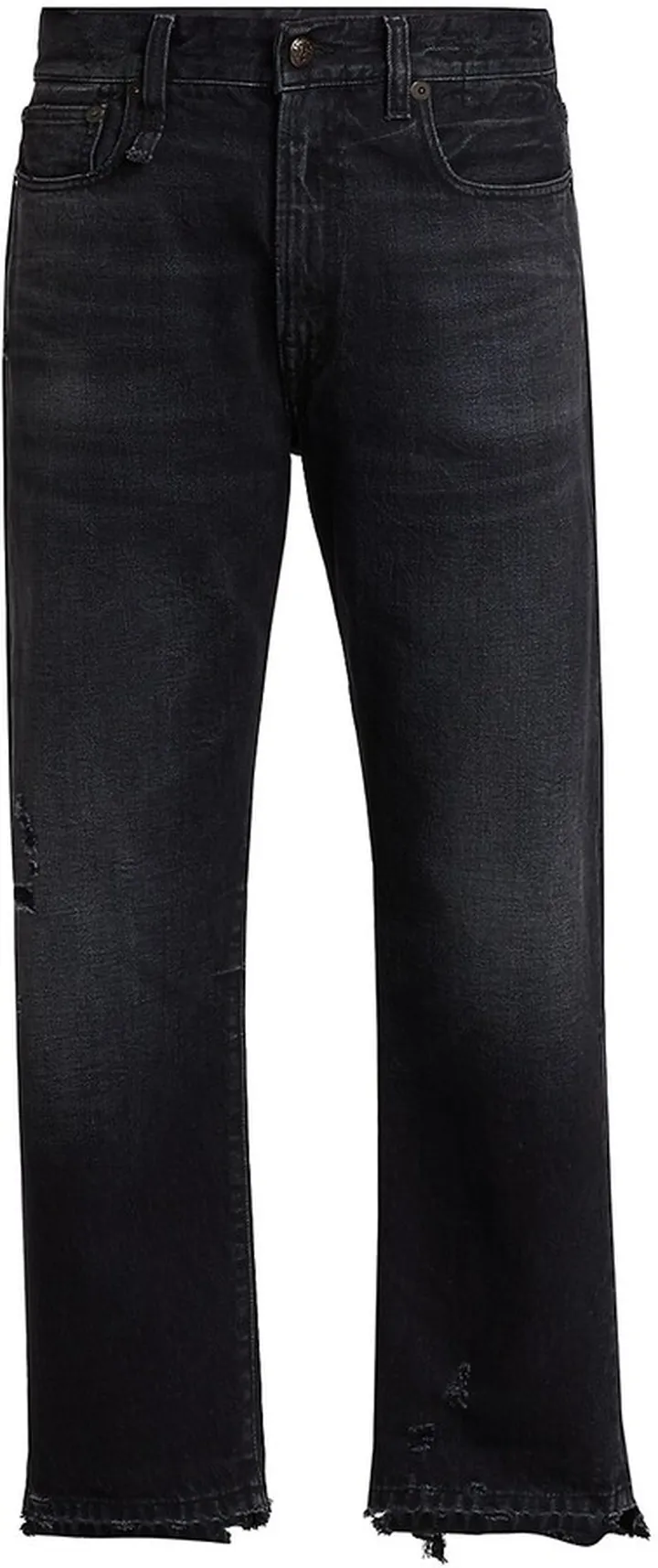 High-Rise Boyfriend Jeans