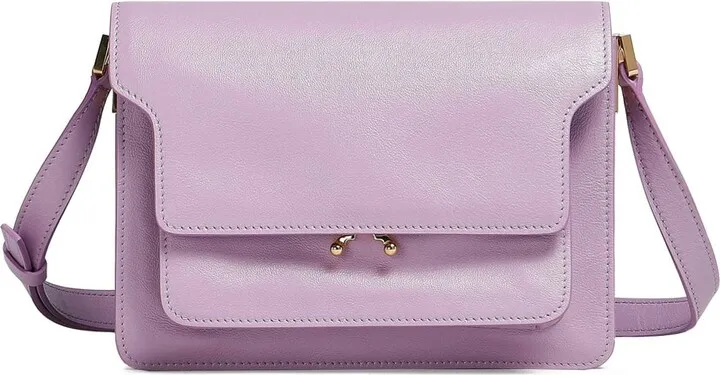 Medium Trunk soft leather shoulder bag