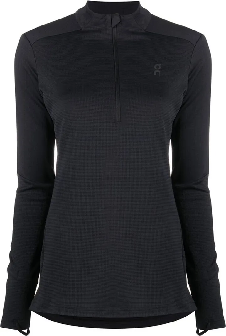 Black Climate Half-Zip Running Top