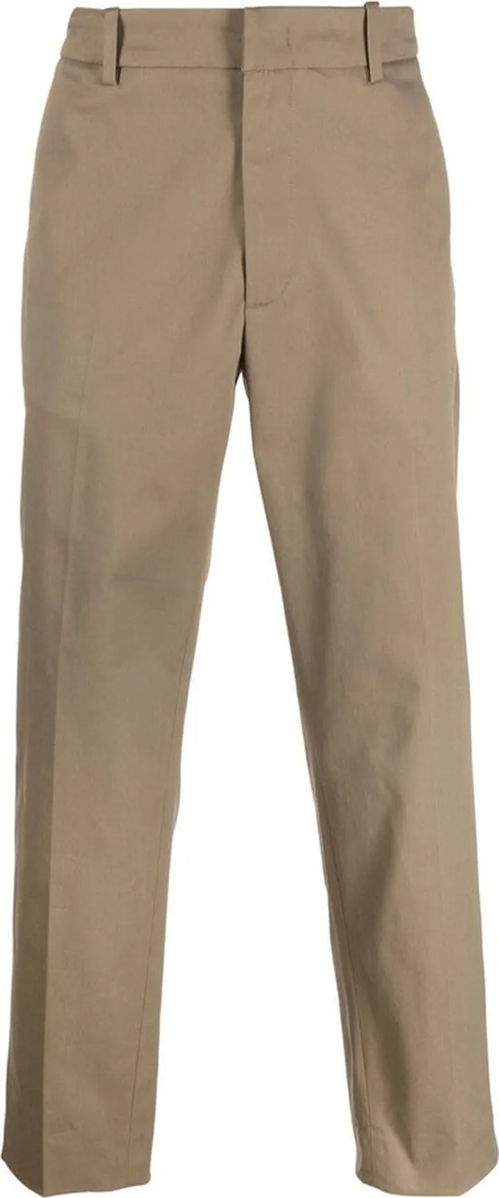Tapered-Leg Tailored Chinos