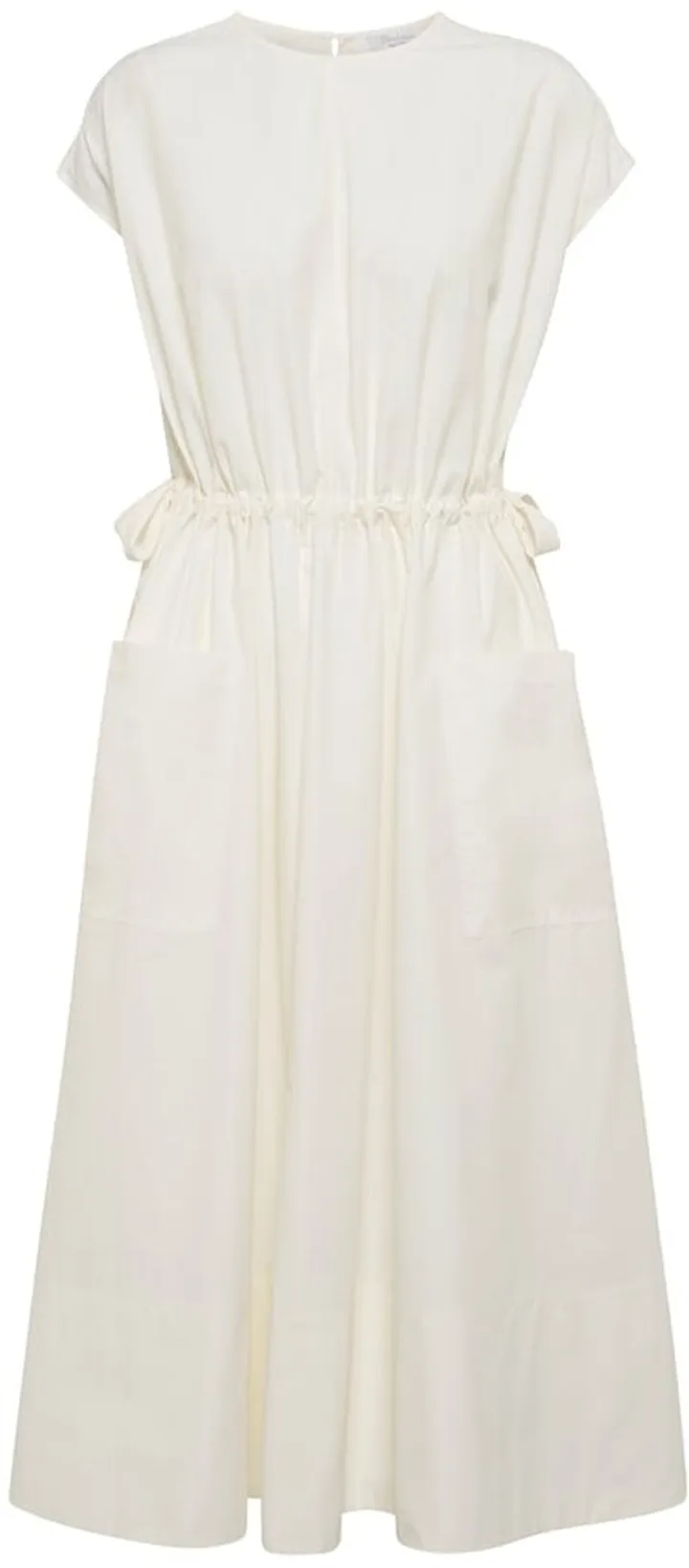 Daisy cotton-blend midi dress