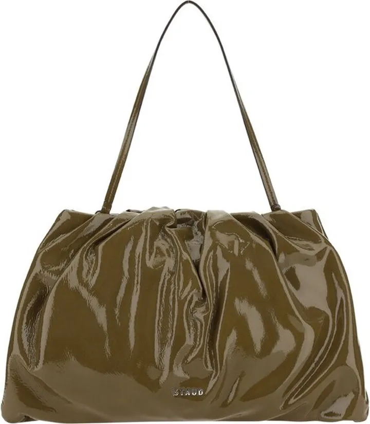 Staud Phoebe Ruched Shoulder Bag