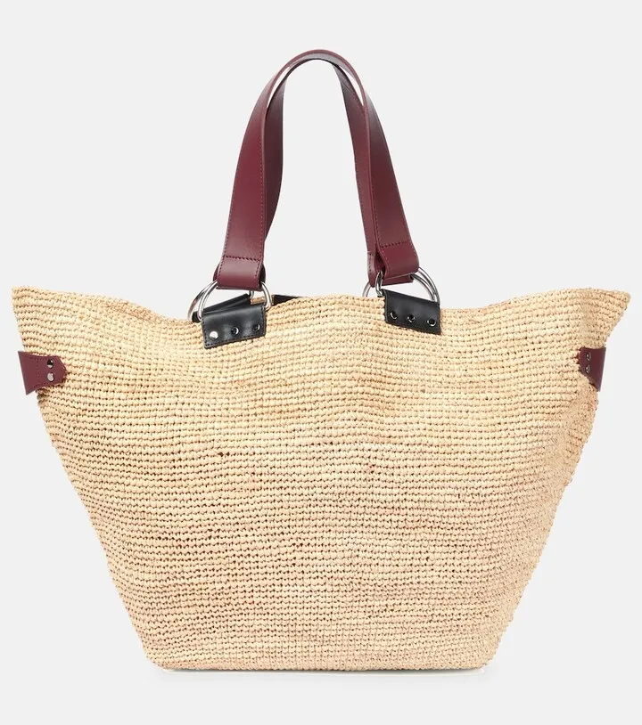 Bahiba straw tote