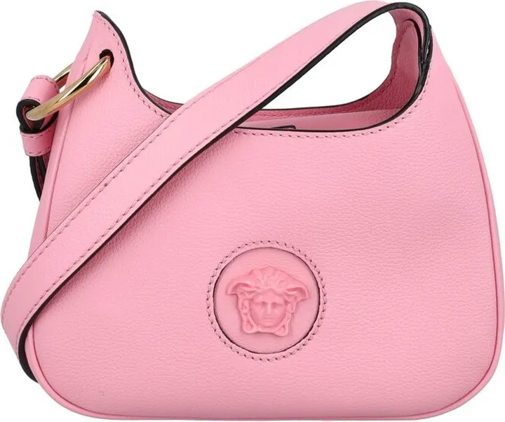 Versace Medusa Logo Plaque Shoulder Bag