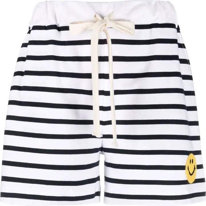 Striped Track Shorts