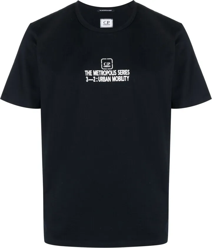 logo-print cotton T-shirt
