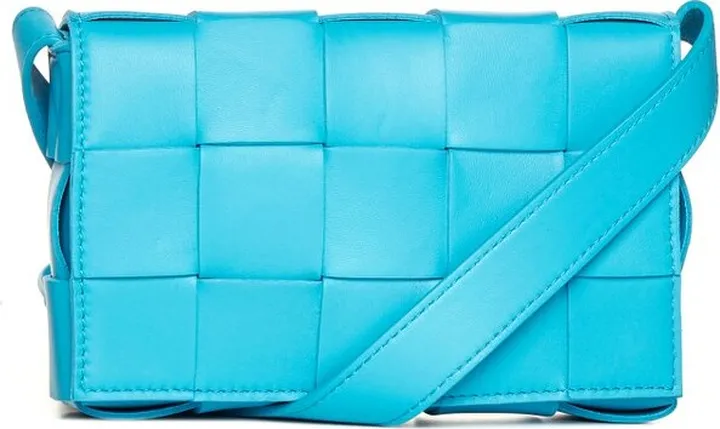 Bottega Veneta Interwoven Fold-Over Shoulder Bag