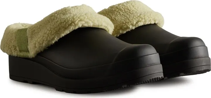 Play Faux Shearling Lined Clog