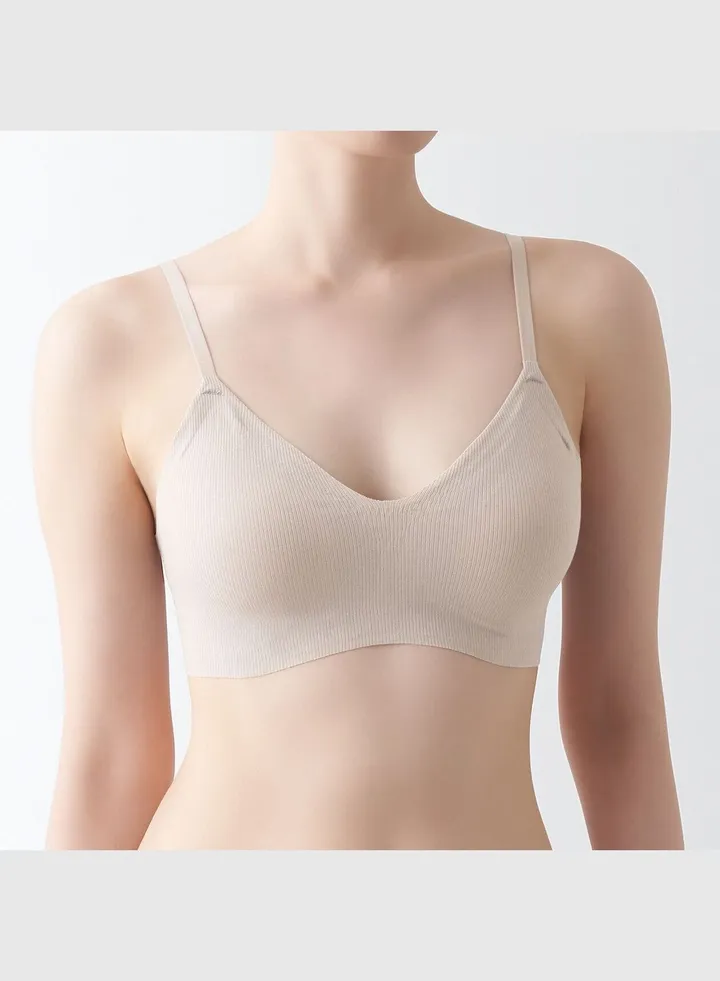 Easy On Skin Ribbed Bra