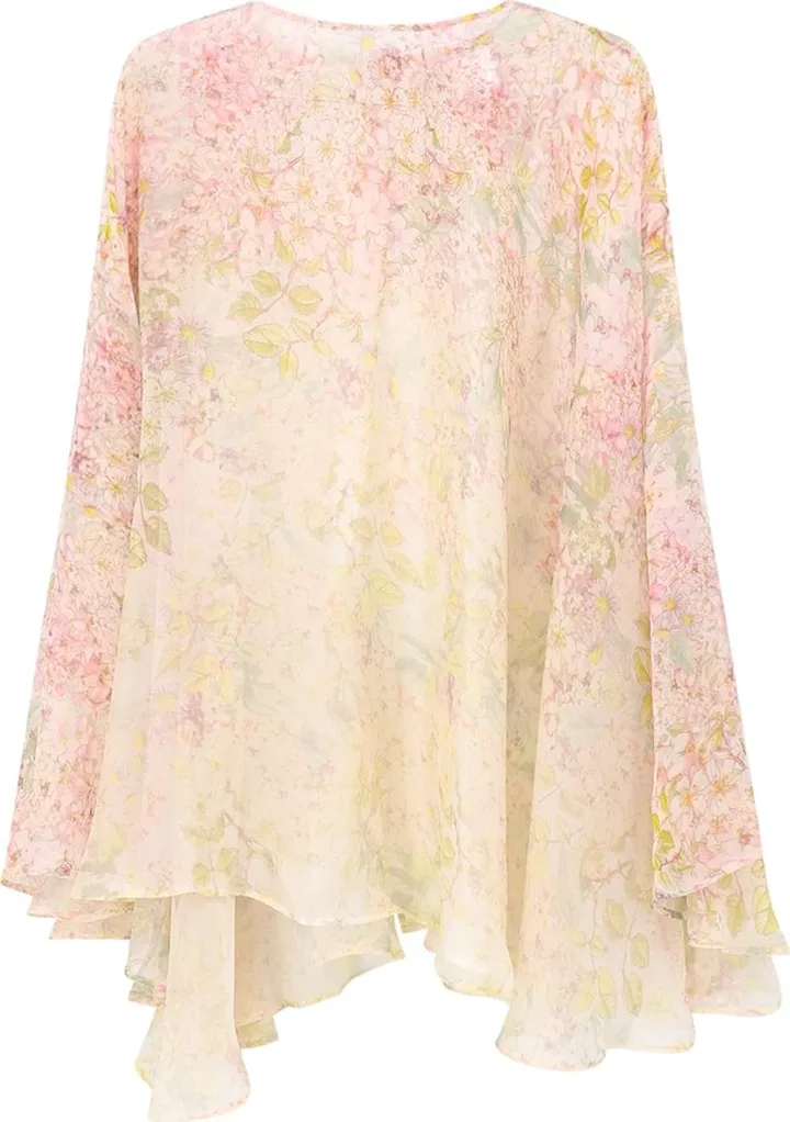 Silk cape