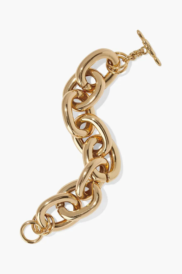 Gold-plated bracelet
